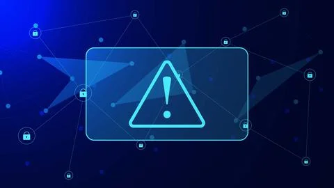 Operating system error for computer or laptop screen. Stock Illustration