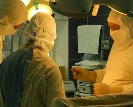 Operating table Stock Footage 10868001