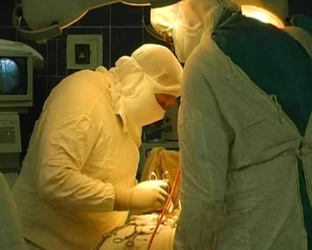 Operating table Stock Footage 10868018