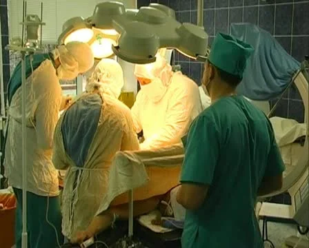 Operating table Stock Footage 10868021