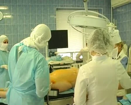 Operating table Stock Footage 10868034