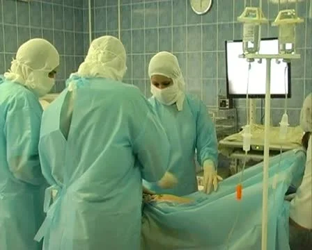 Operating table Stock Footage 10868037