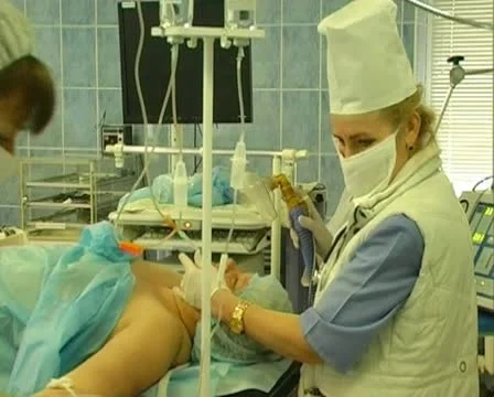 Operating table Stock Footage 10868039