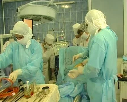 Operating table Stockbeeldmateriaal 10868044