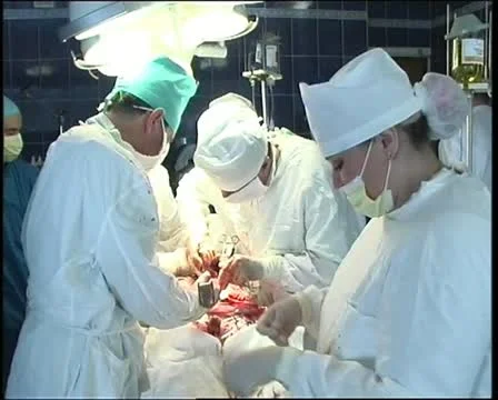 Operating table Stock Footage 11359240