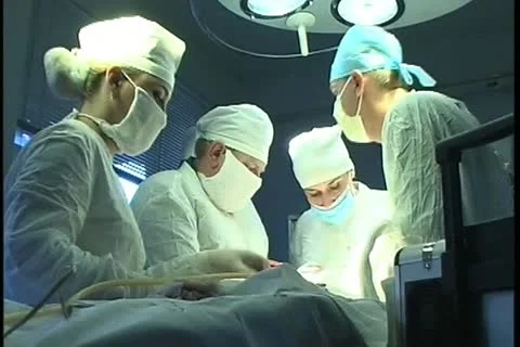Operating table Stock Footage 11359243