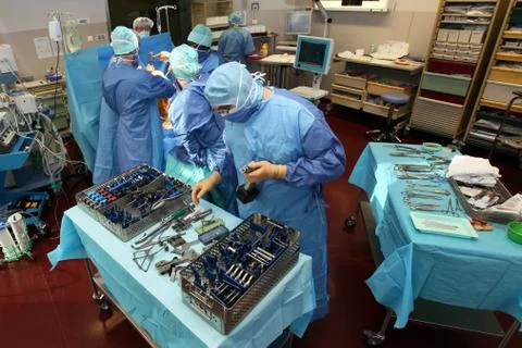 Operating theater Stock Photos