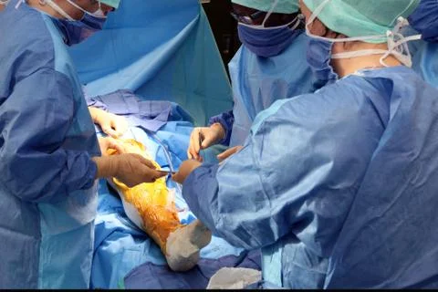 Operating theater Stock Photos