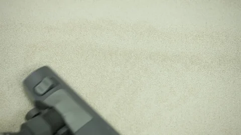 Operating a vacuum cleaner Stock Footage 270231457