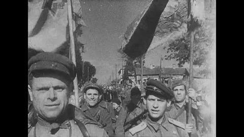 Operation Bagration. Red Army in Belarus Stock Footage 261562347