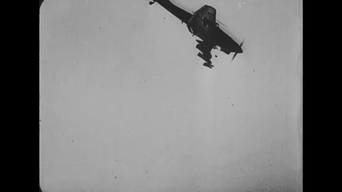 Operation Barbarossa. Luftwaffe Stock Footage 244728792