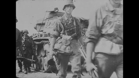 Operation Barbarossa. World War II Stock Footage 244728793