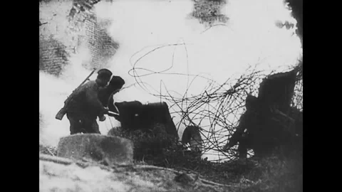 Operation Citadel. Battles Stock Footage 261186982