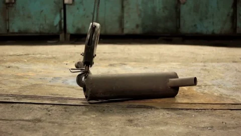 Operation of a crane Stock Footage 71184861