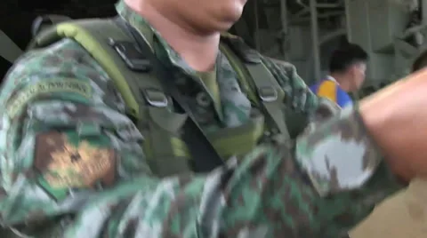 Operation Damayan Typhoon Haiyan humanitarian assistance Stock Footage 32622975