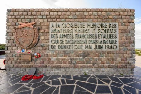 Operation Dynamo Memorial to Allied Forces, Dunkirk Foto stock