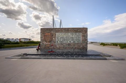 The Operation Dynamo Memorial in Dunkirk Stock Photos