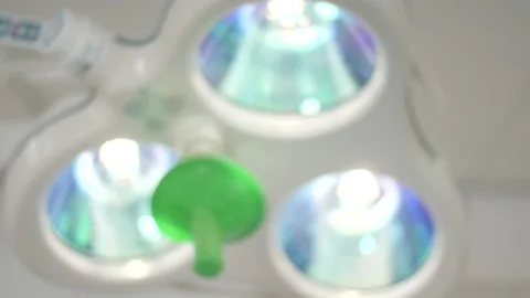 Operation Lights During Surgery Stock Footage 148494940