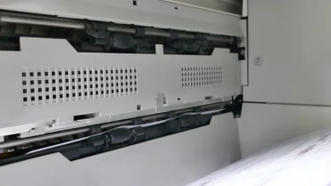 Operation of multifunction laser printer 動画素材 151268896