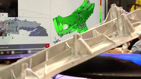 Operation of optical measuring instruments. Stock Footage 155174513