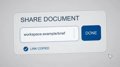 Operation pc common copy link Stock Footage 347780420