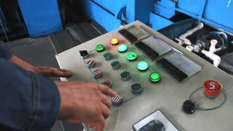  Operation of the pipe plant, storage facilities and machines Stock Footage 280347624