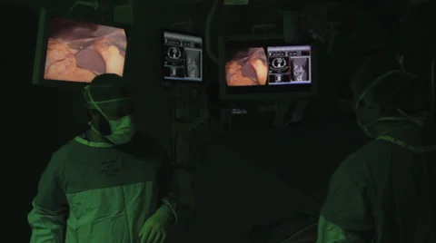 Operation from room Stock Footage 30216243