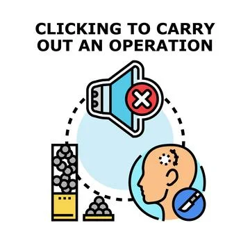 Operation strategy planning for problem solving concept Stock Illustration