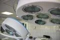 Operation. Surgical table. implantation Foto