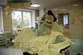 Operation. Surgical table. implantation Photo