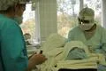 Operation. Surgical table. implantation Photo