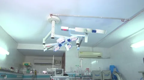 Operation Theatre wide shot Stock Footage 68859531