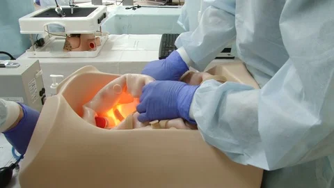 Operation training Stock Footage 103188573