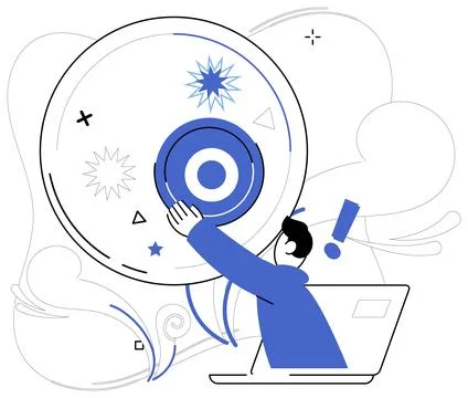 Operational efficiency. Operating like well-oiled machine, businesses achie.. Stock Illustration