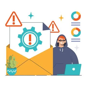 Operational Risk concept. Flat vector illustration Stock Illustration