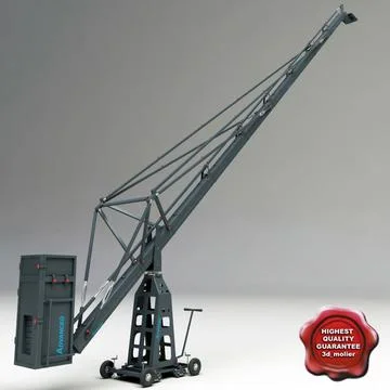 Operator Crane Foxy System 3D Model
