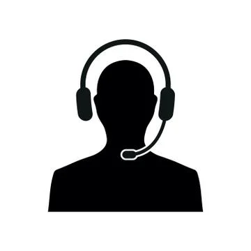 Operator icon. call center service icon Stock Illustration