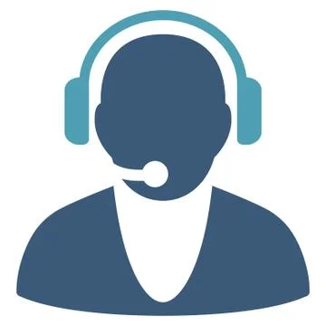 Operator Icon Stock Illustration