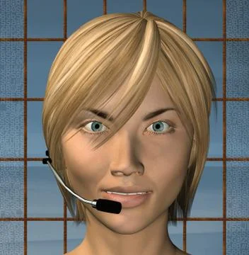 Operator Illustrazione stock