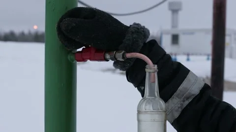 The operator of oil and gas Stock Footage 57758311