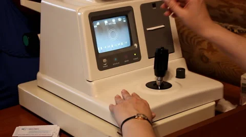 Ophthalmic diagnostic device Video stock 62785274