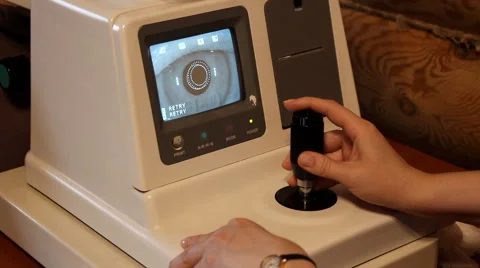Ophthalmic diagnostic device Video stock 62786252