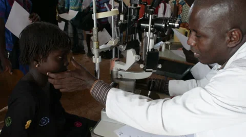 Ophthalmologist Stock Footage 36474902