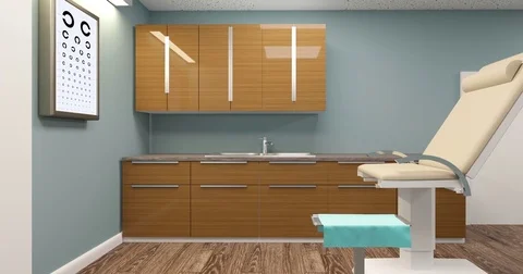 Ophthalmologist's office 스톡 동영상 75797483