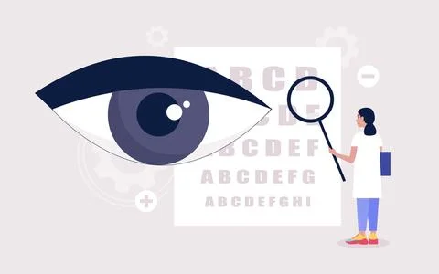 Ophthalmology Stock-Illustration