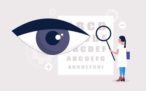 Ophthalmology Stock Illustration