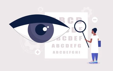 Ophthalmology Stock Illustration