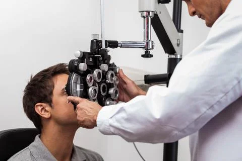 Ophthalmology studies 写真素材