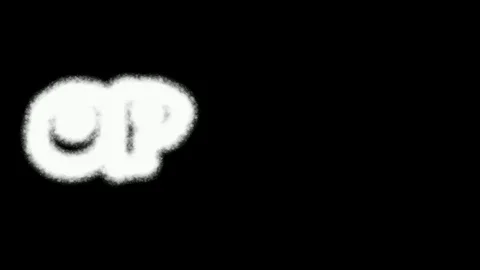 Opiate Text Spraypaint Effect Graffiti Kit Masks Collection Stock Footage 113891297