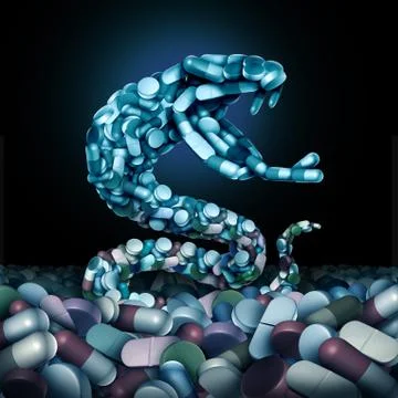 Opioids Иллюстрация
